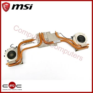 MSI GE72 2QC 2QD 2QL MS-1792 Kühlelement Lüfter Heatsink Fans E32-2500044-Y31 - Picture 1 of 6