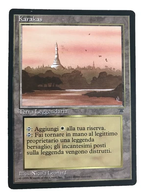 Karakas Legends (ITALIAN) - Condition Shown In Many Pictures - MTG - Image 1 of 4