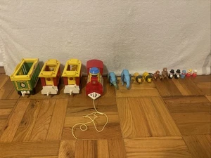 VTG 1970's Fisher Price Little People Circus Train Set #991 INComplete - Picture 1 of 20