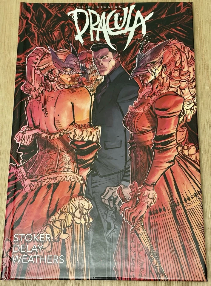 Novela gráfica Drácula - Clint Stoker (pariente de Bram Stoker) - Sweet Comics FIRMADO Foto 1 de 4