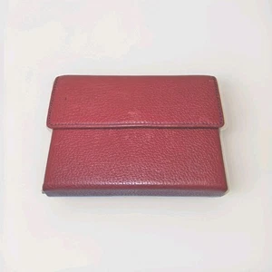 Vintage Y2K Coach Spielkarten mit rotem Leder Reiseetui mit 2 Kartendecks - Bild 1 von 7