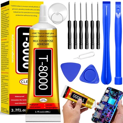 Colla Schermo Cellulare - 110Ml Colla per Display Smartphone Kit, per Tessuti Sc - Immagine 1 di 4