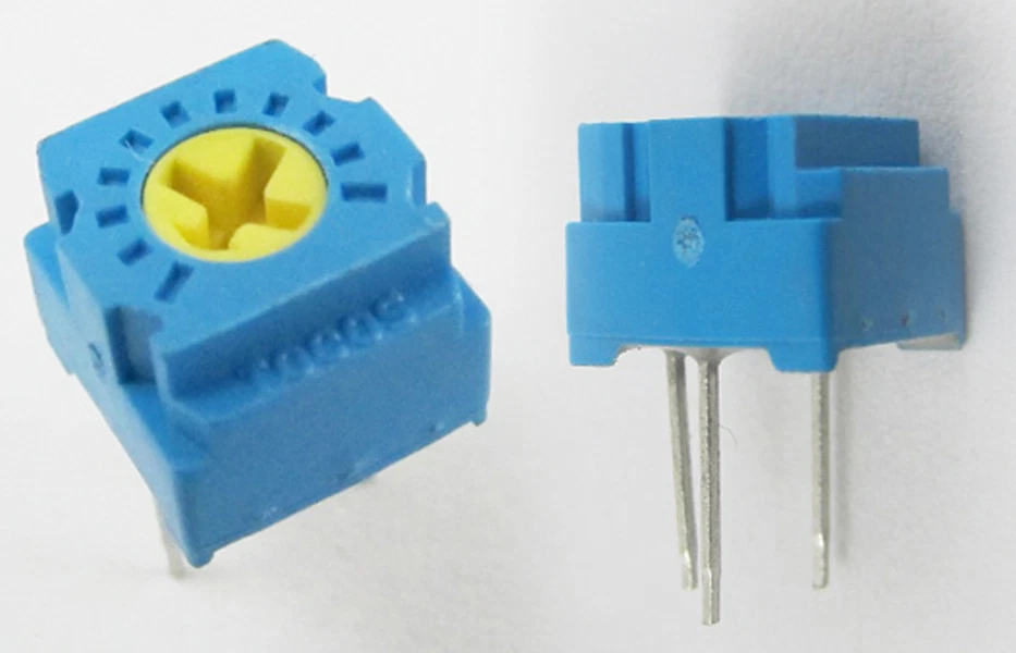 6pcs Tocos Single Turn Cermet Trimmers DIP Potentiometer Pots GF-063P1 B102 1KΩ - Image 1 of 2