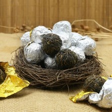 Shen Puer 2017 Hand Made Dragon Pearl Yiwu Old Tree Materials Raw Puerh Tuocha