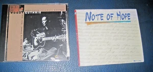 Lot 2 CD Woody Guthrie Long Ways to Travel 1944-49 Various Artists Note of Hope - Picture 1 of 7