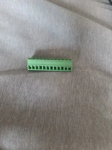 12 Pin / Pole - 3.81mm - Pluggable Connector - Terminal Block - Phoenix Plug - Picture 1 of 2