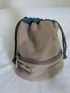 Air New Zealand Airlines Travel Bag Pouch Accessories Vintage Cosmetic stand up - Picture 1 of 10