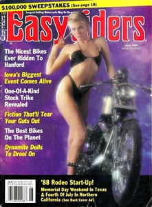 "EASYRIDERS" (DAVID MANN / POSTER) ~ JUNE 1988 ~ *** VINTAGE ISSUE *** - Picture 1 of 10