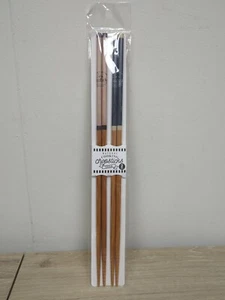 Natural Cooking 13 Inches Wooden Cooking Chopsticks Reusable 2 Pair - Picture 1 of 5