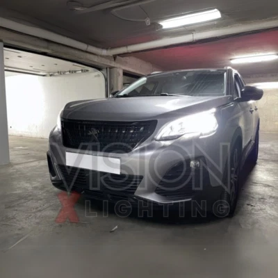 Peugeot 3008 II 2016-2022 Actualización Bombillas H7 LED 300% Brillante 6000lm Blanco Canbus Foto 1 de 2