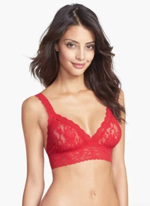 Hanky Panky Red Signature Lace Bralette Women's Size S L56938 - Picture 1 of 2