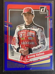 Kasey Kahne - 2024 Donruss NASCAR "Blue" Racing Card #58 Serial #005/199 - Foto 1 di 2