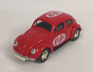 Corgi Volkswagon Beetle Kit Kat VW Diecast 1:43 Vintage Red Excellent Condition - Picture 1 of 10