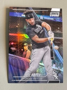 Jose Abreu 2022 Topps Stadium Club Chrome REFRACTOR Chicago White Sox #83 - Picture 1 of 2