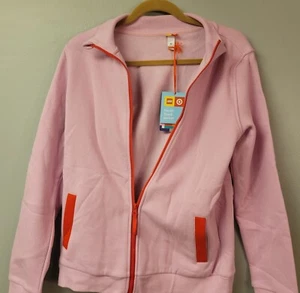 Lego X Target Collection Youth Kids Track Jacket Size XL Pink Zip Up Workout NEW - Picture 1 of 13