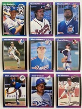 1989 DONRUSS Baseball Cards.  Card # 221-440.  You Pick to Complete Your Set.