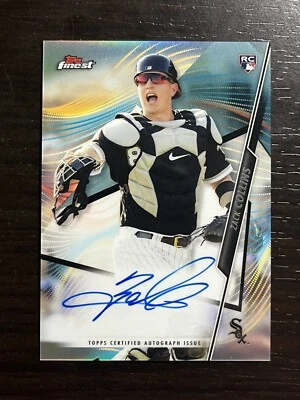 2020 Topps Finest Zach Collins AUTO Rookie RC Card #FA-ZC On-Card Autograph! - Image 1 of 2