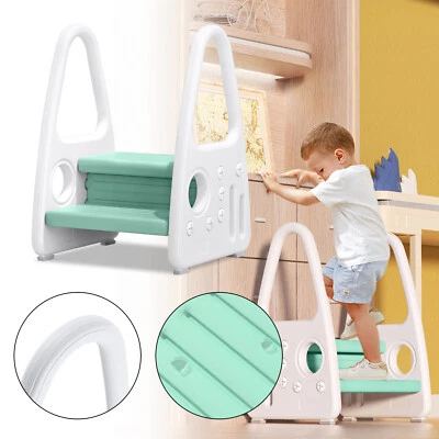 Kinder Tritthocker Trittschemel Schemel Anti rutsch zweistufig Bad Hocker Treppe - Bild 1 von 4
