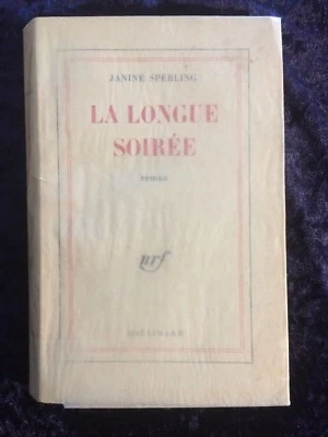 La Longue Soirée - Sperling 1960 édition originale envoi de l'auteur littérature - Photo 1/2