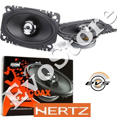 HERTZ EVOTUNING HERTZ DCX 460.3 Coppia Casse Ovali 10x15 cm Altoparlanti Coassiali 4x6" 2Vie 80W