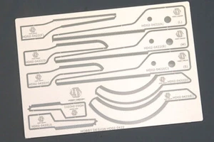 Hobby Design 0.15mm Etching Saws Set #C - Picture 1 of 1
