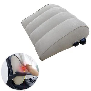 Inflatable Wedge Pillow Soft Blow up Wedge Pillow for Bed Reading Sleeping - Picture 1 of 6