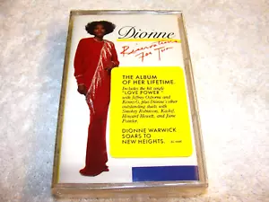 Dionne Warwick "Reservations For Two", 1987, Arista, Cassette, R&B/Soul SEALED! - Picture 1 of 2
