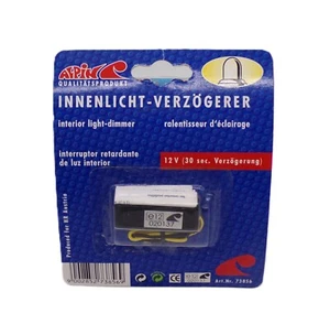 Alpin 73856 Éclairage Intérieur Retardateur 12V 30 Secondes Retard Voiture - Photo 1/1