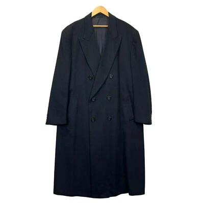 Neiman Marcus 100% Loro Piana Cashmere Black Double Breasted Mens Coat NWOT - Image 1 of 4