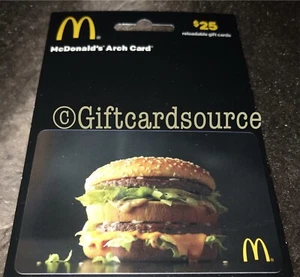 2016 McDONALDS ARCH GIFT CARD HANGER BIG MAC CANADA NO VALUE NEW - Picture 1 of 1