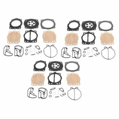 3X Carb Rebuild Kit For Kawasaki Jet Ski 900 1100 STX ZXI CDK-2 38-44mm - Image 1 of 4