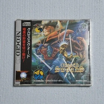 NeoGeo CD Crossed Swords SNK ADK NGCD Real Action RPG 1991 NeoGeo New - Image 1 of 4