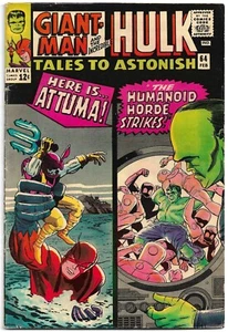 🔑Tales to Astonish #64 (Marvel 1965) 1st Cover Appearance of the Leader 🔥 VG/F - Picture 1 of 2