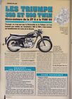 Motorcycle Triumph 350 & 500 Twin 3T to T100 SS     collection