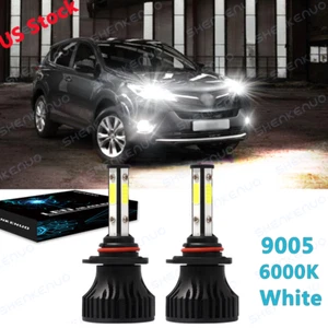 LED Headlight Kit 9005 6000K SKN Bulb White Low Beam for Toyota Rav4 2013-2015 - Imagen 1 de 12