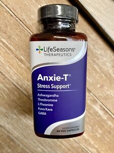 Lifeseasons ANXIE-T Stress Relief Supplement - 60 cap - EXP 4/2025 NEW & Sealed