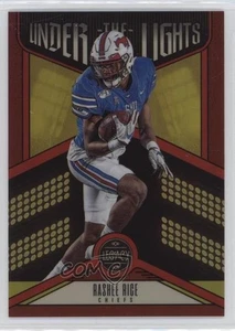 Panini Legacy Under the Lights Ruby 2023/50 Rashee Rice #UL-RRI Rookie RC - Imagen 1 de 3