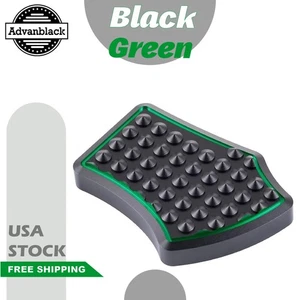 Pedal de freno Vengeance negro/verde para Harley y Softail de Advanblack - Imagen 1 de 7