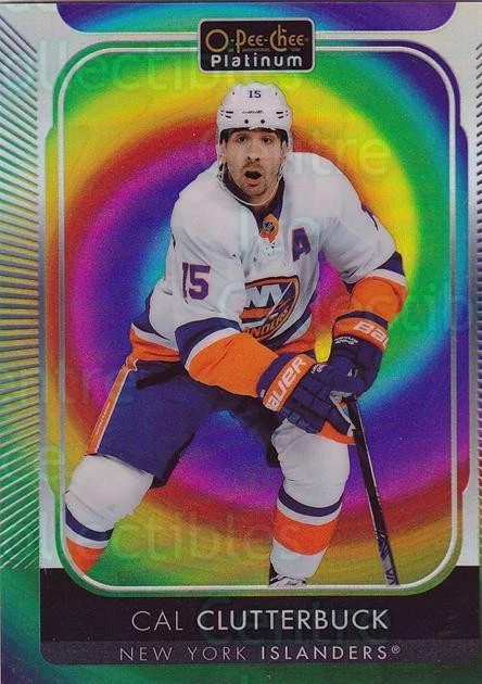 2021-22 O-Pee-Chee Platinum Rainbow Color Wheel #95 Cal Clutterbuck - Image 1 of 1