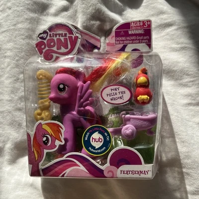 FEATHERMAY -  2010 G4 My Little Pony Friendship is Magic FiM Pet Wagon MIB MOC - Image 1 of 2