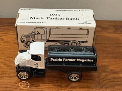 Revista Prairie Farmer Die Cast 1935 Mack Tanker Truck Bank 27-29 de septiembre de 1994  Foto 1 de 4