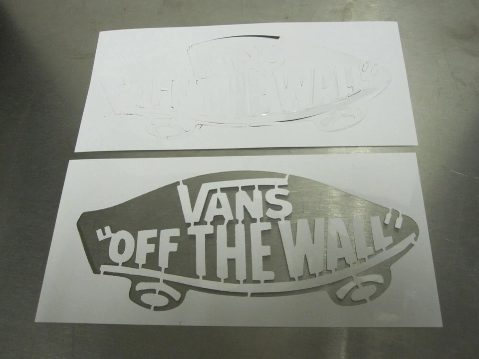 VANS skateboard OTW Authorized 2 side Dealer Door Sticker Flawless Old Stock