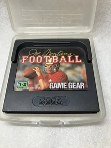 Joe Montana Football (Sega Game Gear) - Solo carro - Probado - Limpio - Estuche OEM - Imagen 1 de 3