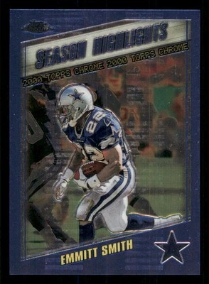 2000 Topps Chrome #198 Emmitt Smith HL - Image 1 of 2