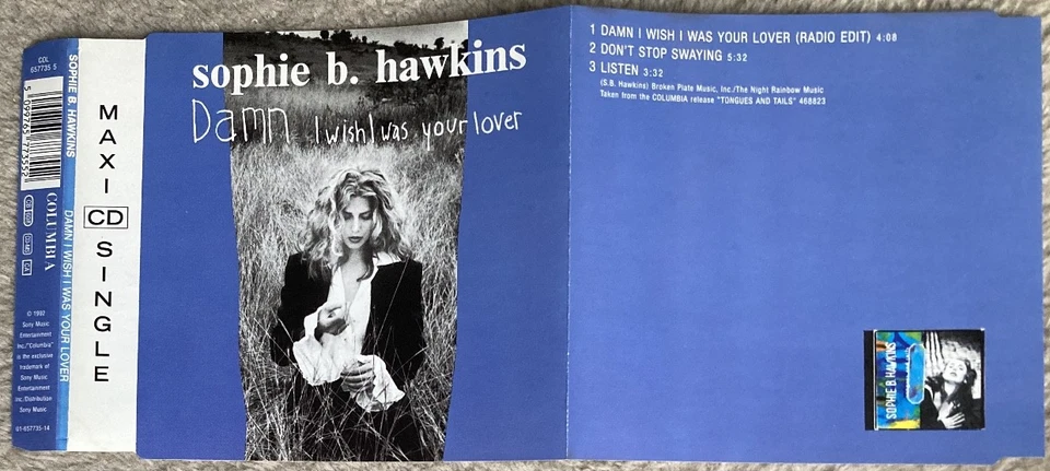Sophie B. Hawkins – Damn I Wish I Was Your Lover  /  Maxi CD - Bild 1 von 1