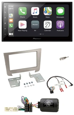Pioneer Lenkrad Bluetooth DAB 2DIN USB Autoradio für SSangYong Rexton ab 2013 - Bild 1 von 4