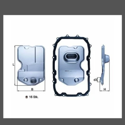 Mahle HX 160KIT Hydraulic Filter, automatic transmission - Image 1 of 4