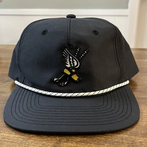 Swannies Golf x WINGED FOOT Golf Course Strapback Wicking Performance Hat Cap - Picture 1 of 8