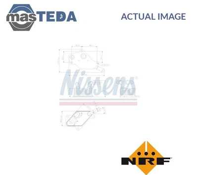 31346 ENGINE OIL COOLER NRF FOR SAAB 9-5 2L 162KW - Image 1 of 4