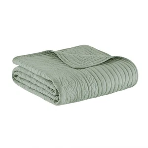 Cotton Filled Spread, Ultra Soft, Cozy Living Room Couch, Sofa, Bed Luxe Quil... - Picture 1 of 4